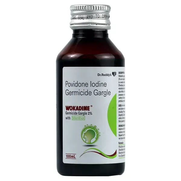 WOKADINE 2% GARGLE 100ML