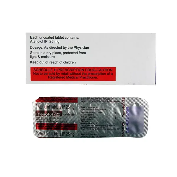TENOLOL 25MG 14TAB
