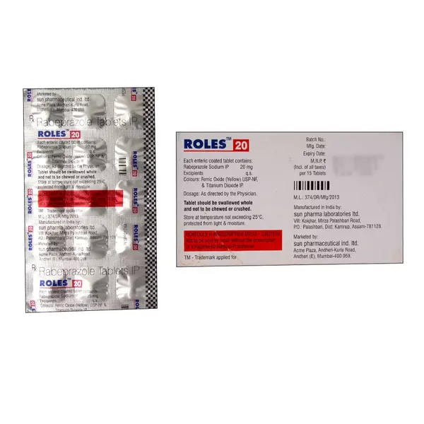 ROLES 20MG 15TAB