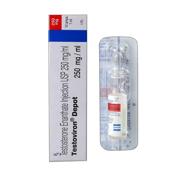 TESTOVIRON DEPOT 250MG INJ 1ML AMP