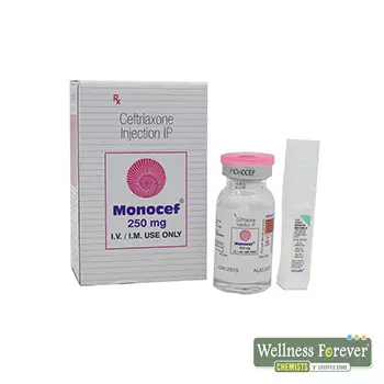 MONOCEF 250MG INJ VIAL