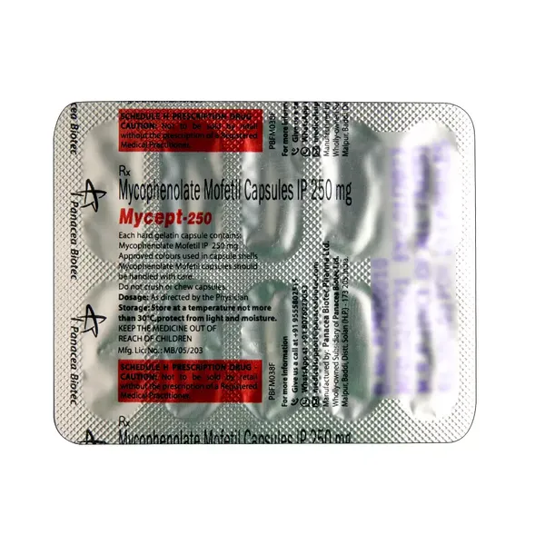 MYCEPT 250MG 10CAP