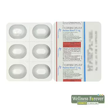 PANIMUN BIORAL 25MG 6CAP