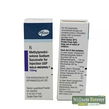 SOLUMEDROL 125MG INJ VIAL