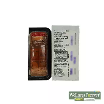 TRICORT 40MG INJ VIAL
