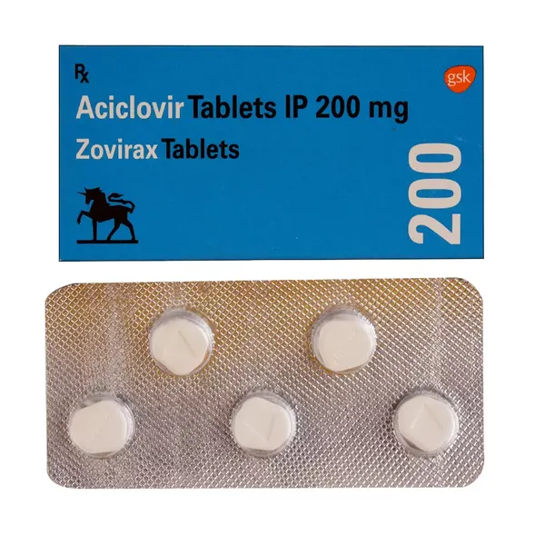 ZOVIRAX 200MG 5TAB