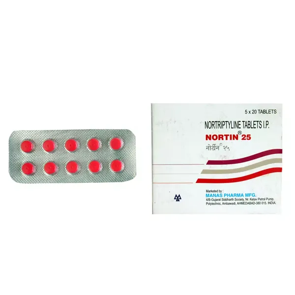 NORTIN 25MG 10TAB