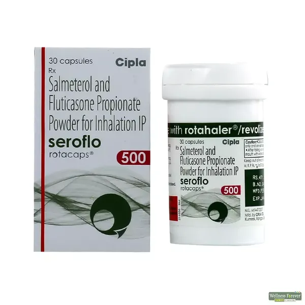 SEROFLO 500 ROTACAP 30CAP