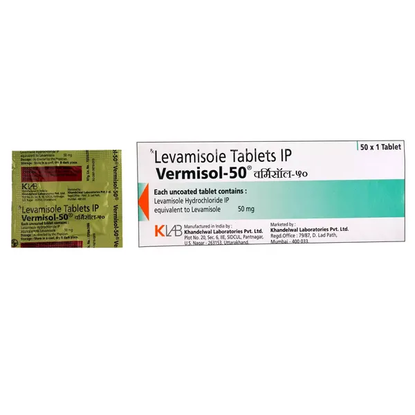 VERMISOL 50MG 1TAB