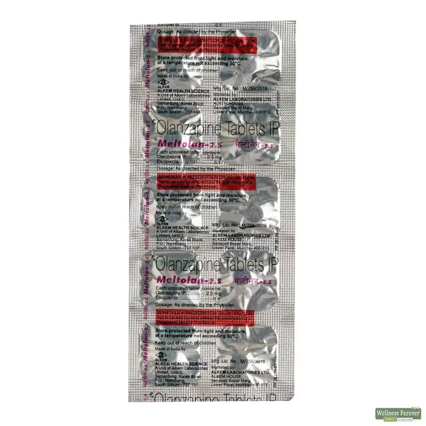 MELTOLAN 2.5MG 10TAB