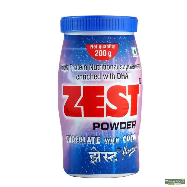 ZEST CHOC POW 200GM