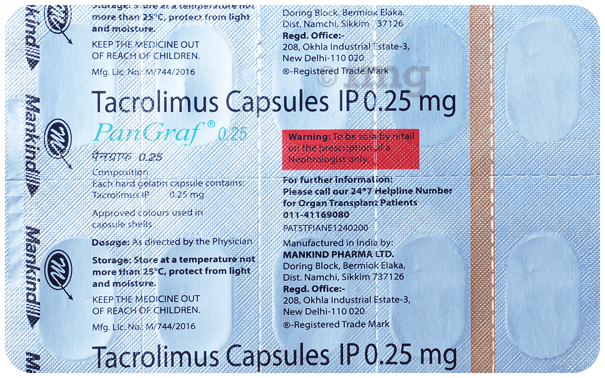 Pangraf 0.25 Capsule