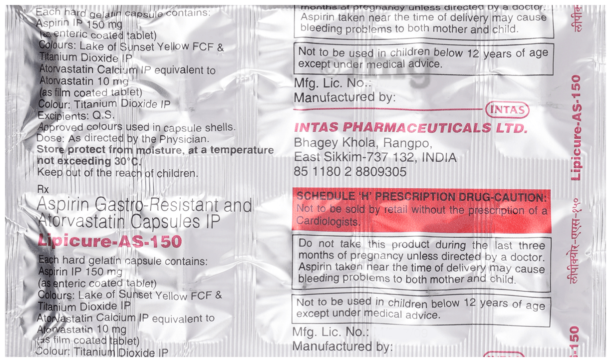 Lipicure-AS 150 Capsule