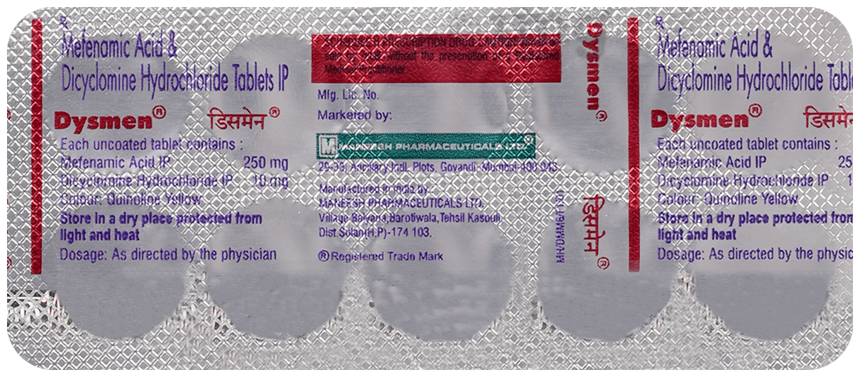 Dysmen Tablet