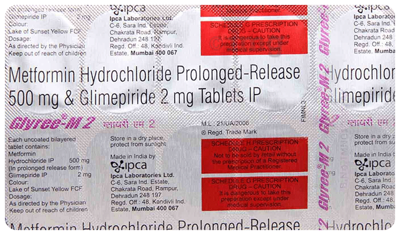 Glyree-M 2 Tablet PR