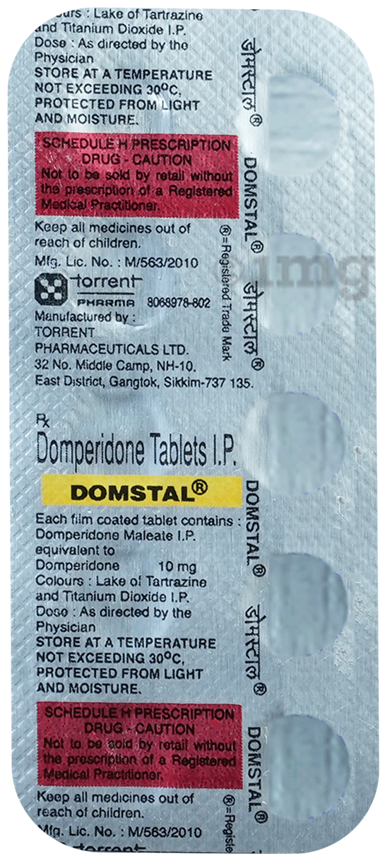 Domstal 10mg Tablet