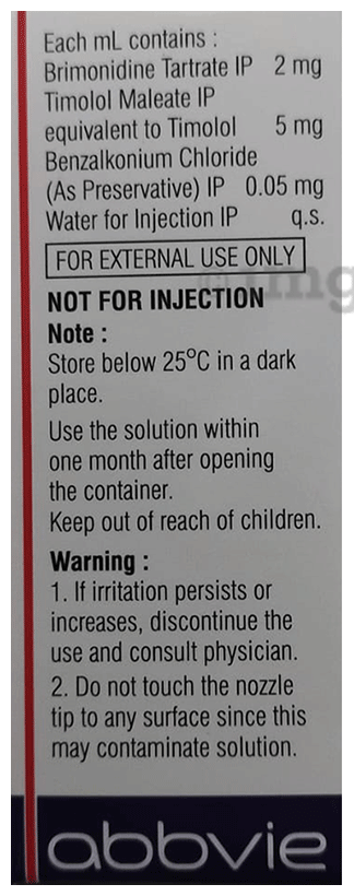 Combigan Ophthalmic Solution
