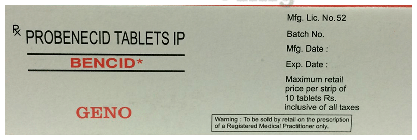 Bencid Tablet