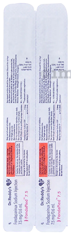 Fondared 7.5 Injection
