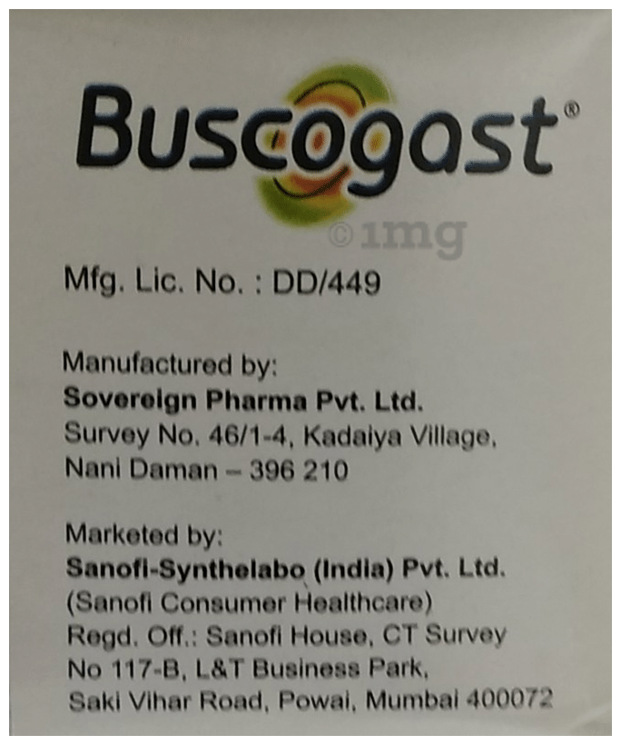 Buscogast 20mg Injection