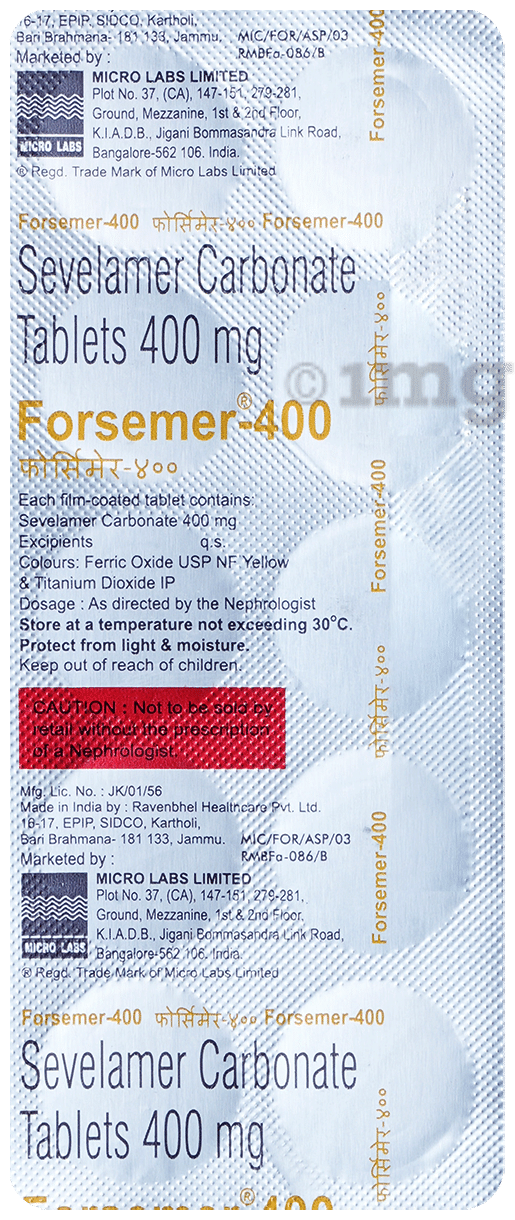 Forsemer 400mg Tablet
