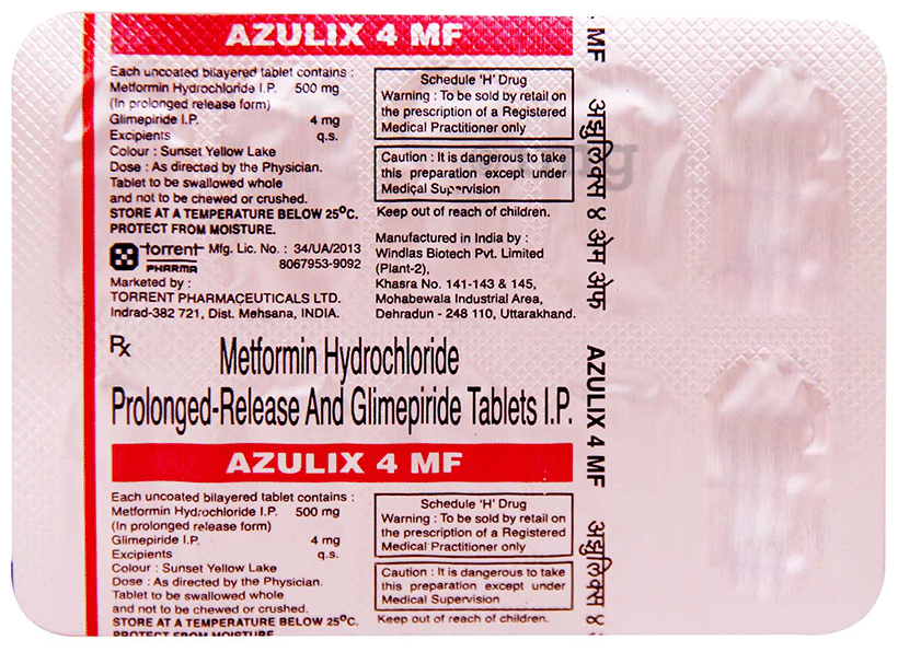 Azulix 4 MF Tablet PR