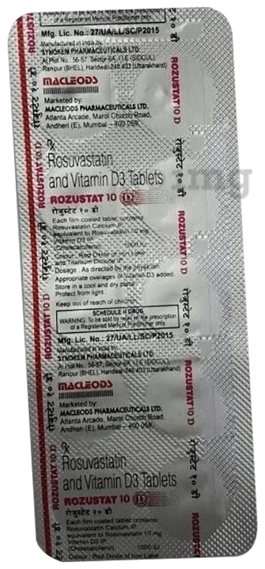 Rozustat 10 D Tablet