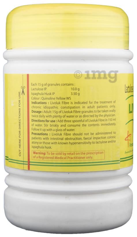 Livoluk Fibre  Granules Lemon