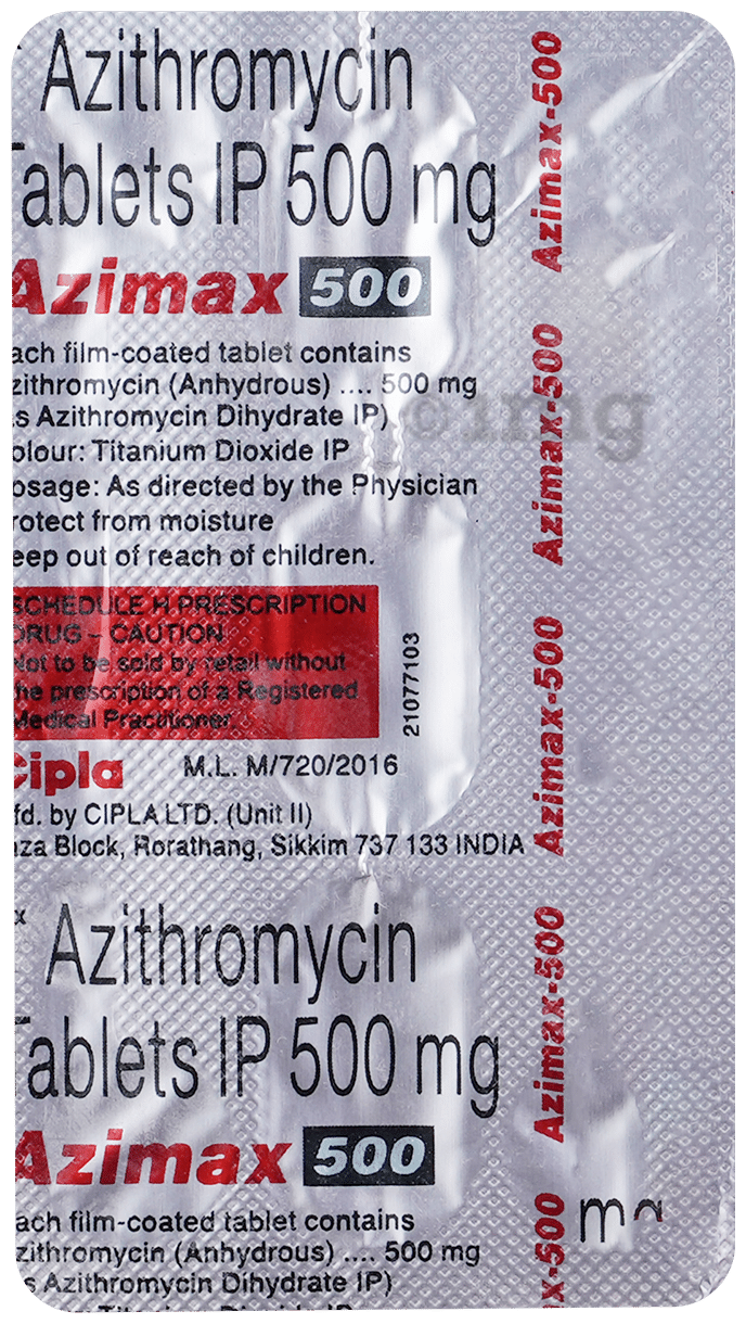 Azimax 500 Tablet