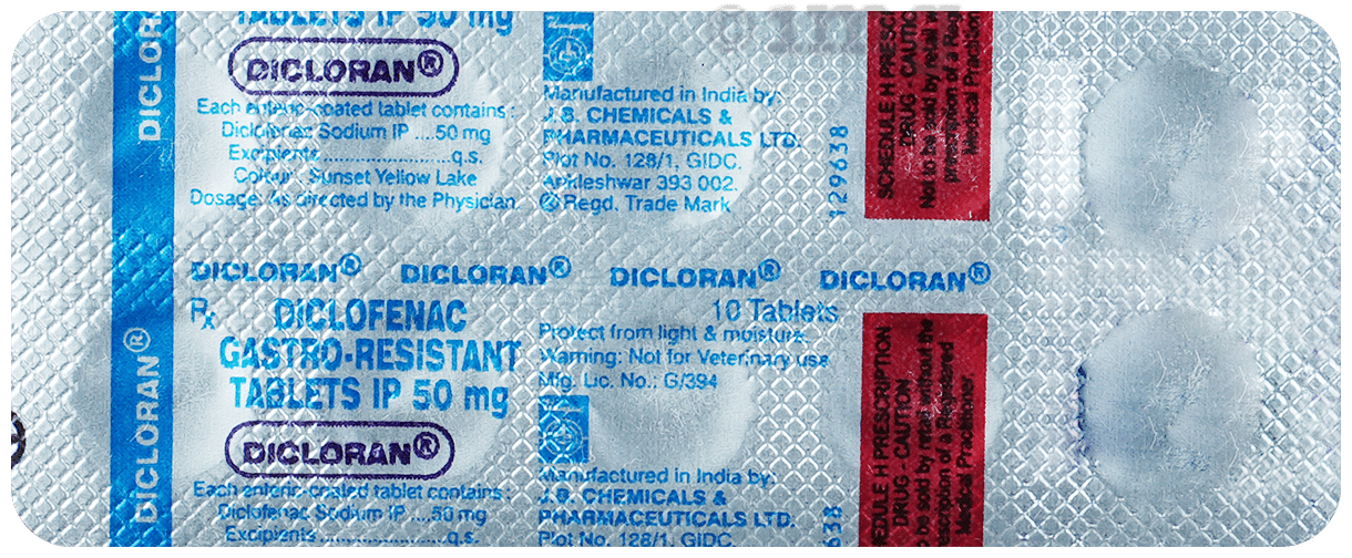 Dicloran 50mg Tablet