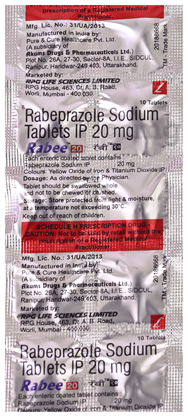 Rabee 20mg Tablet