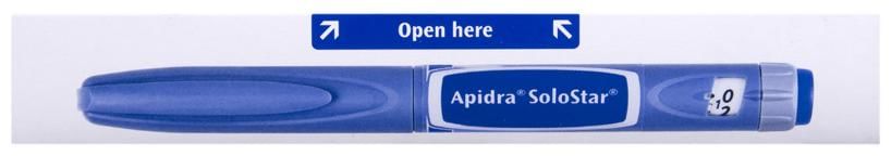 Apidra Solostar 100IU/ml Injection