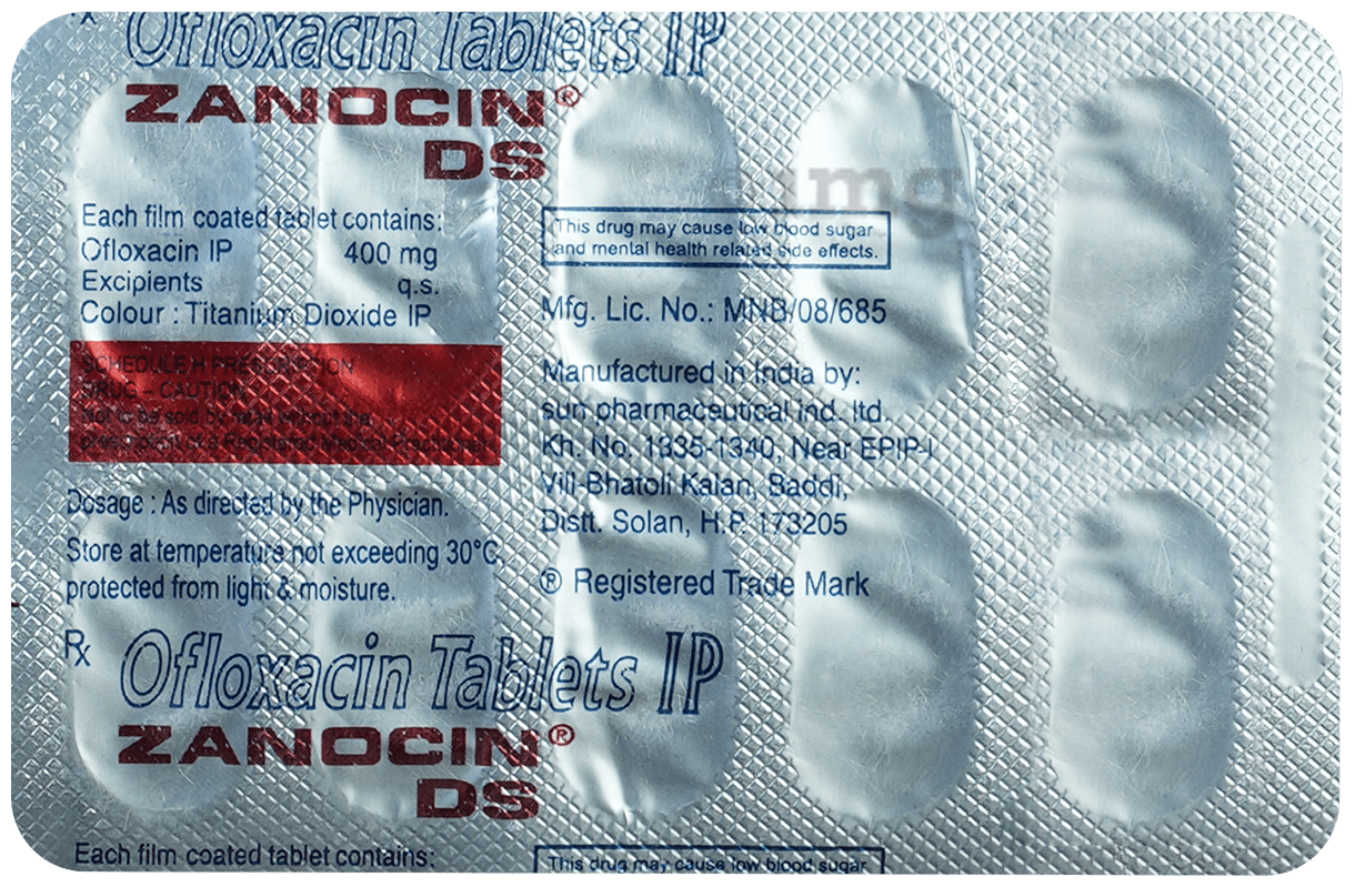 Zanocin DS Tablet