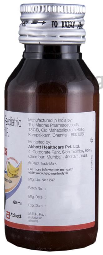 Malidens DS Oral Suspension Banana