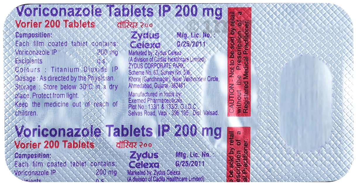 Vorier 200mg Tablet
