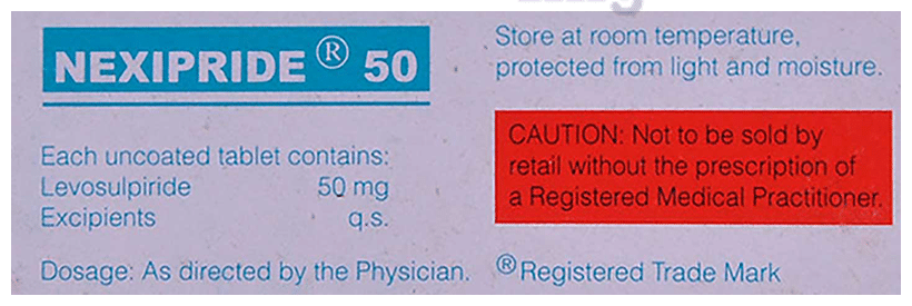 Nexipride 50 Tablet