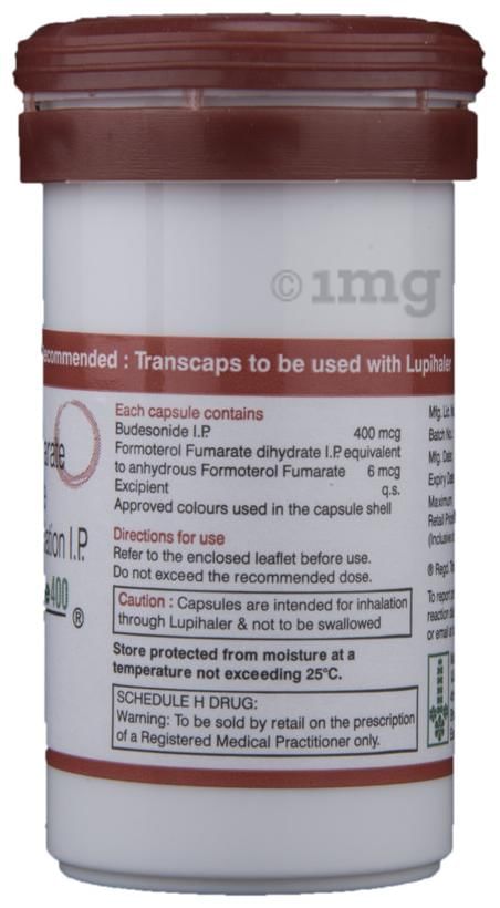 Budamate 400 Transcaps