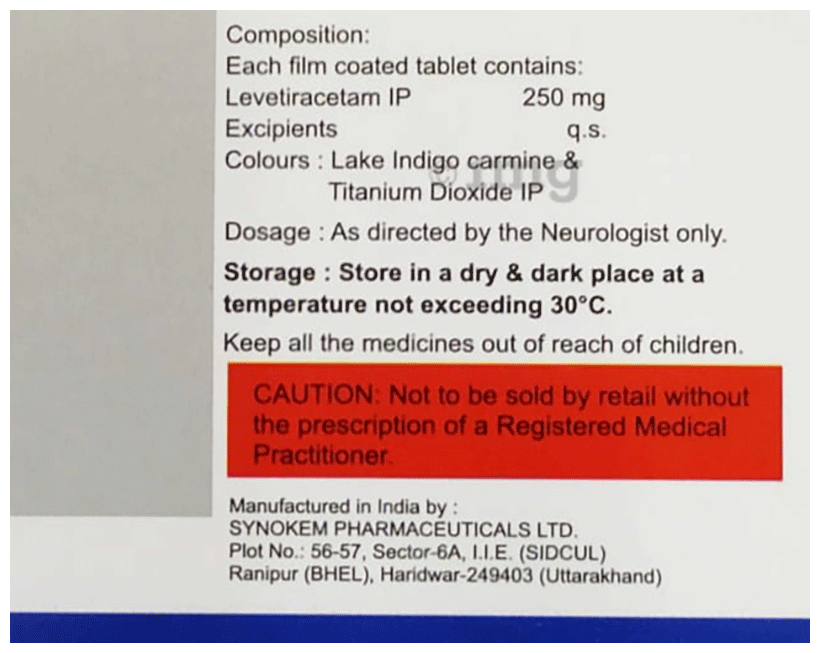 Levroxa 250mg Tablet