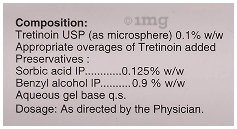 Retino A Micro 0.1% Gel