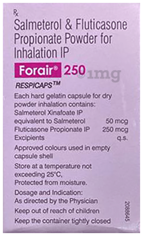 ForAir 250 Resicaps Powder for Inhalation