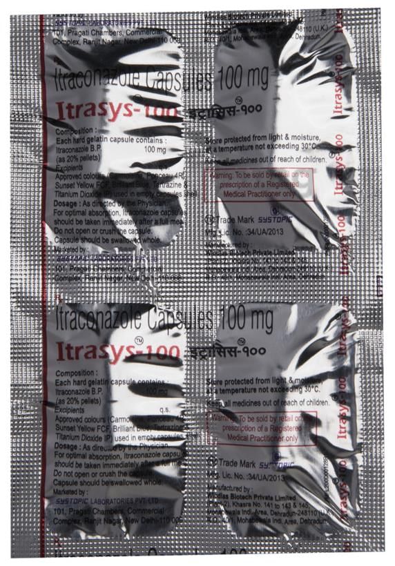 Itrasys 100 Capsule