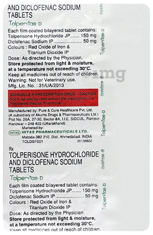 Tolperitas-D Tablet