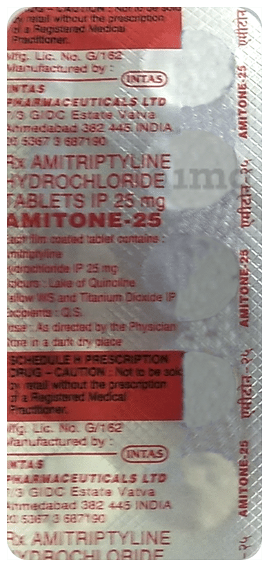 Amitone 25mg Tablet