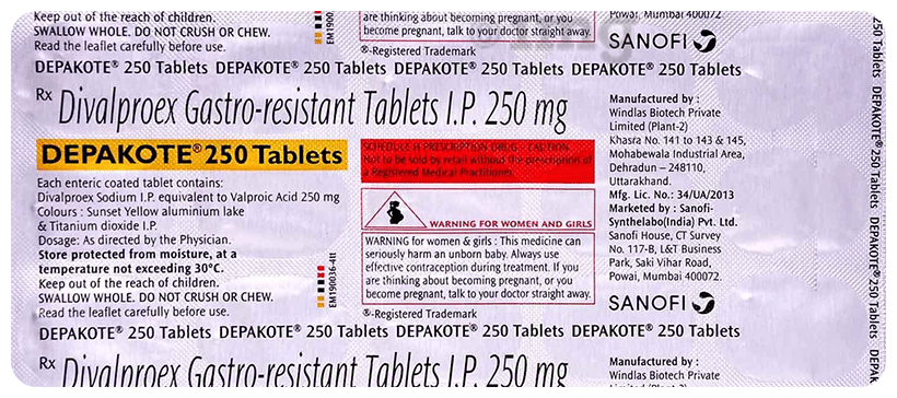 Depakote 250 Tablet