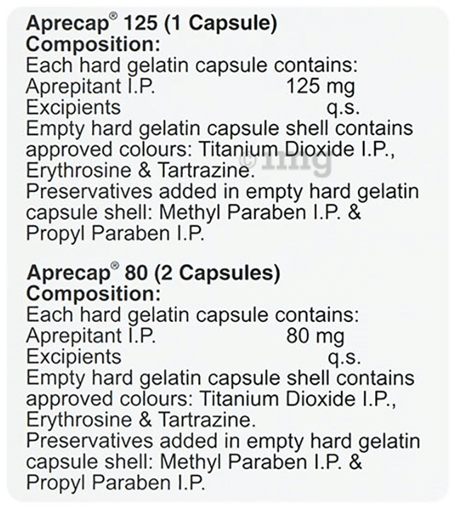 Aprecap 125/80 Capsule