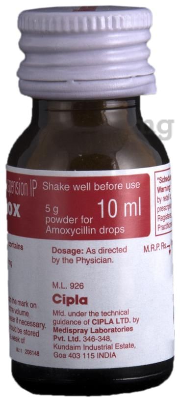 Novamox Paediatric Drops