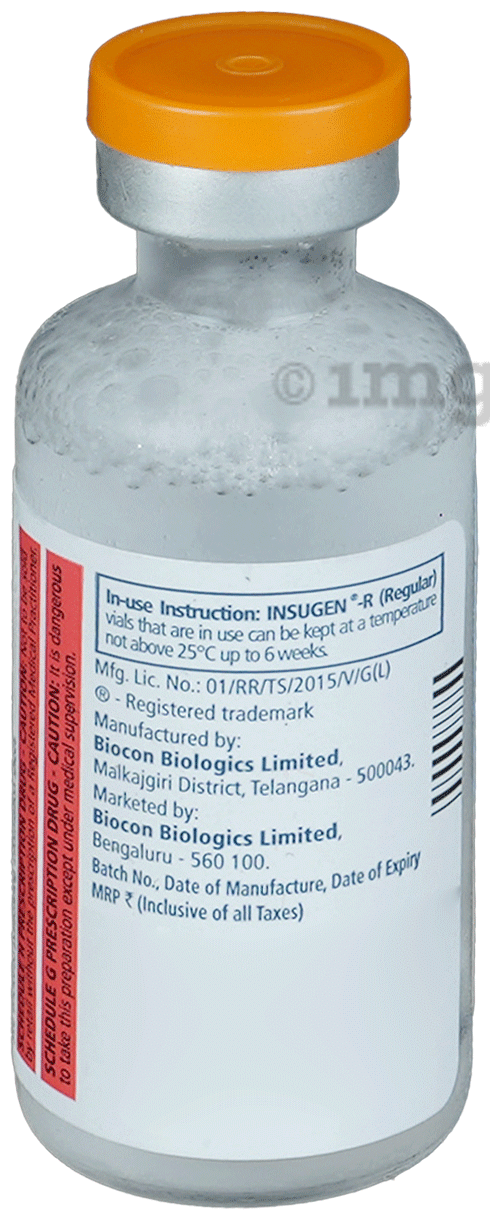 Insugen-R 40IU/ml Solution for Injection