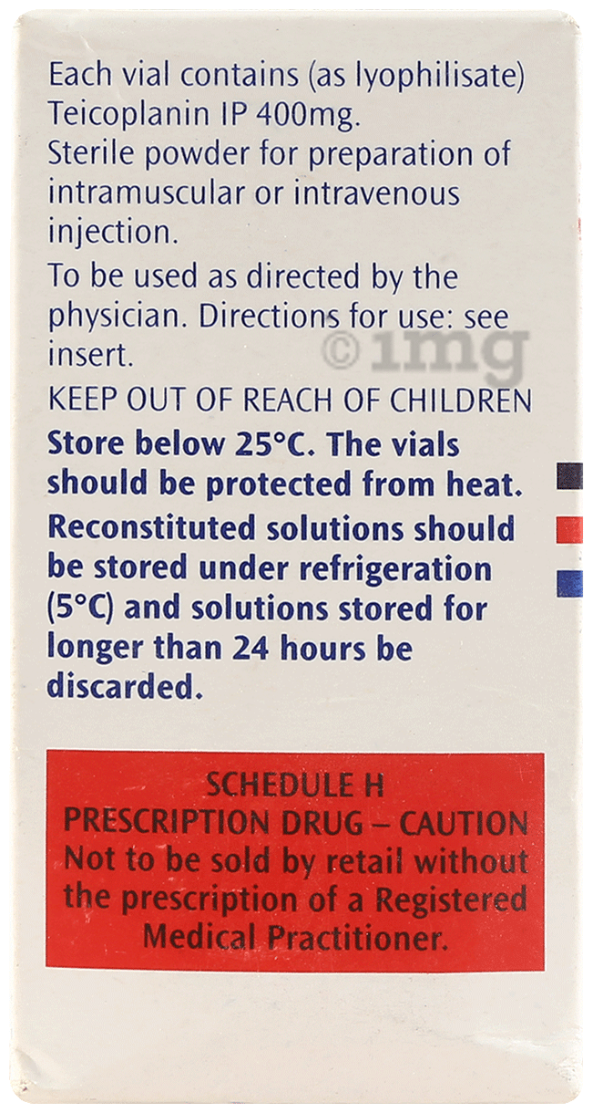 Targocid 400mg Injection