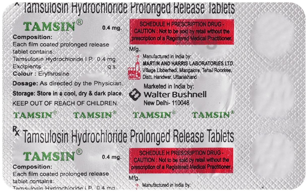 Tamsin 0.4mg Tablet PR