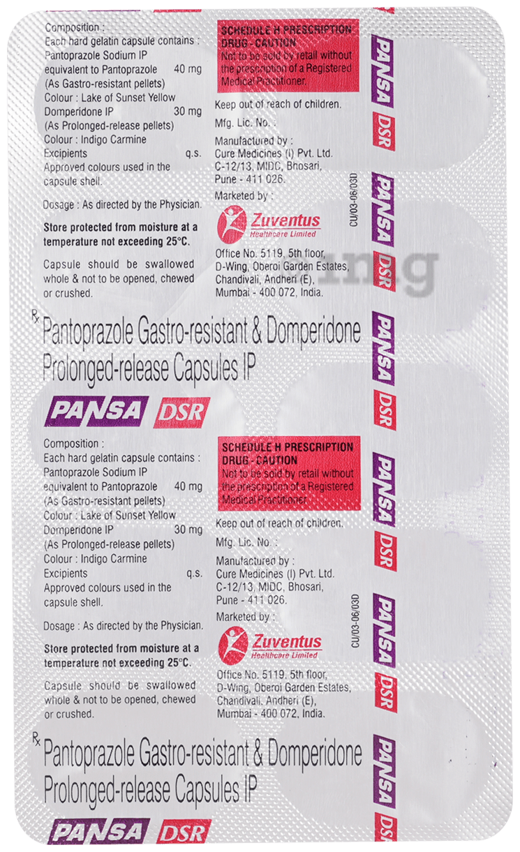 Pansa DSR Capsule